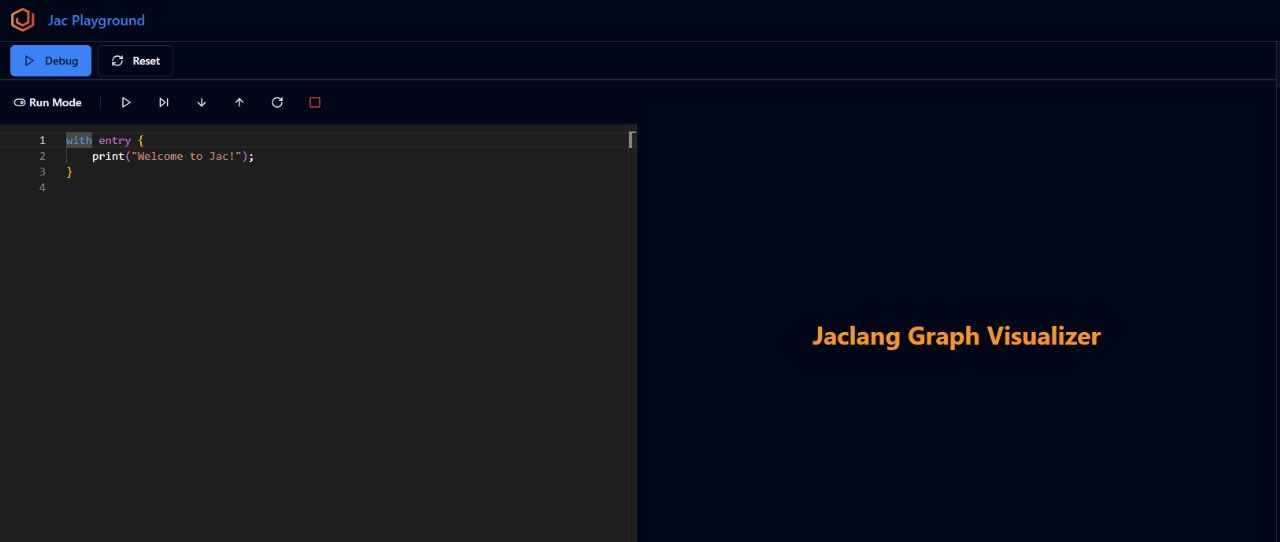 Debug Mode with Graph Visualizer